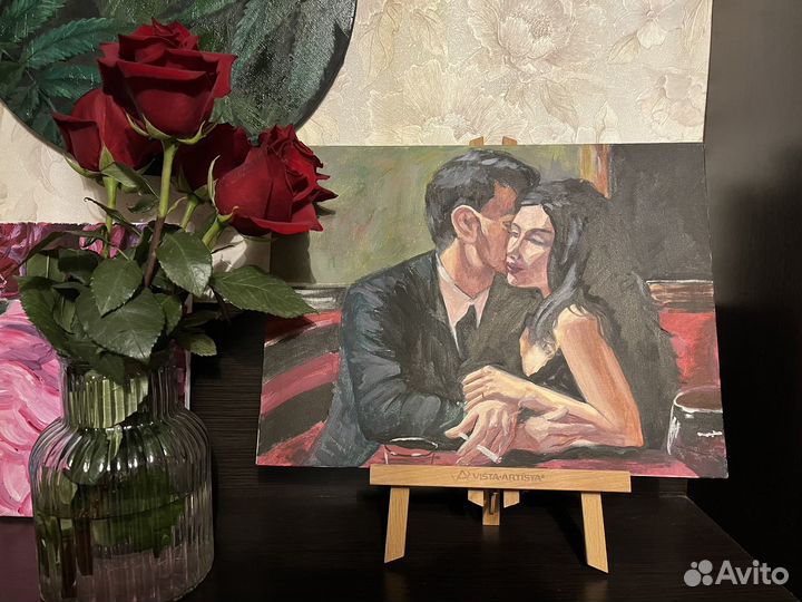 Картина маслом портрет романтика