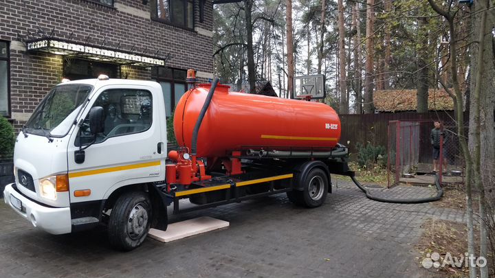 Услуги откачки ассенизатором 4кб септиков и ям