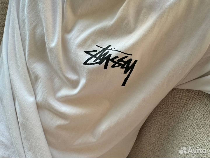 Футболка stussy тишка белая