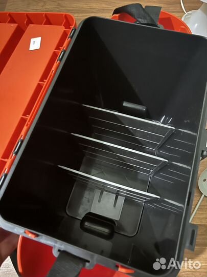 Ящик для зимней рыбалки Helios с удочками