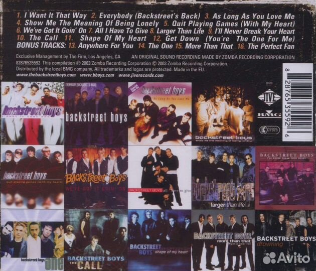 Backstreet Boys - Greatest Hits: Chapter One (1 CD