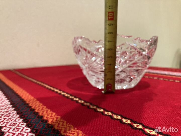 Салатницы хоустальные воемен СССР по 150 штука