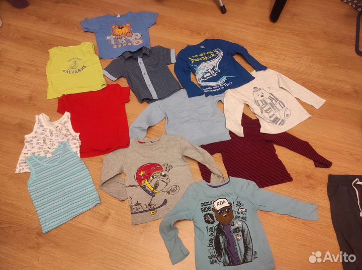 Огромный Пакет вещей на мальчика 104 см