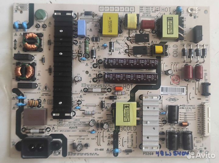 168P-L4R032-W1 L4R032 от LG 49LJ540V