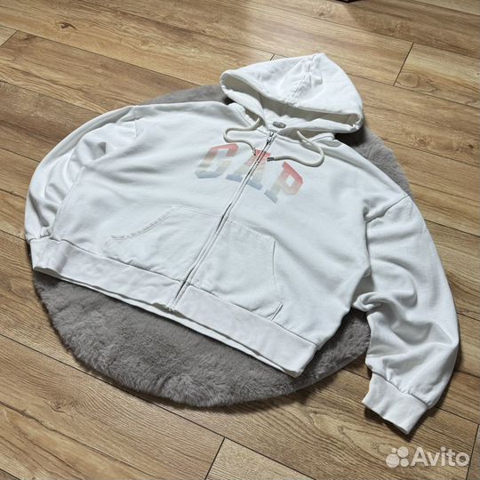 Зип худи Gap Oversize Cropped оригинал