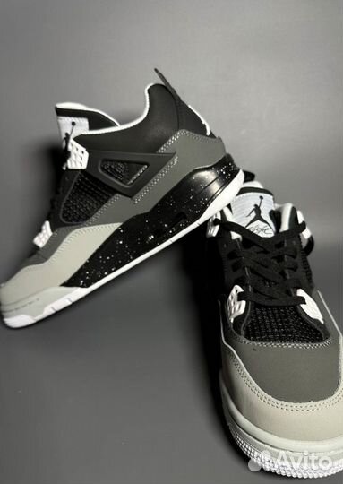 Кроссовки Air Jordan 4 Retro Fear Pack Люкс