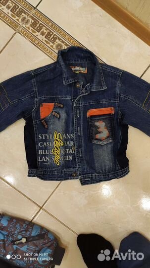 Детские вещи пакетом от 4 до 6 на мальчика