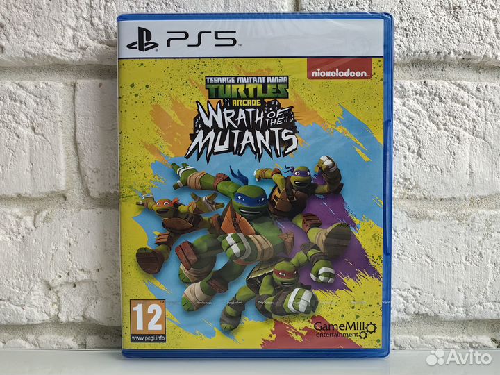 Tmnt Arcade: Wrath of the Mutants PS5 новый диск