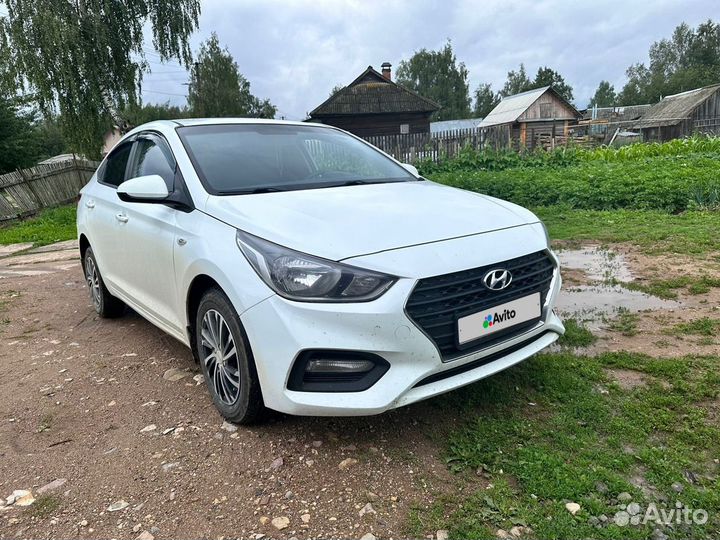 Hyundai Solaris 1.4 AT, 2018, 222 000 км
