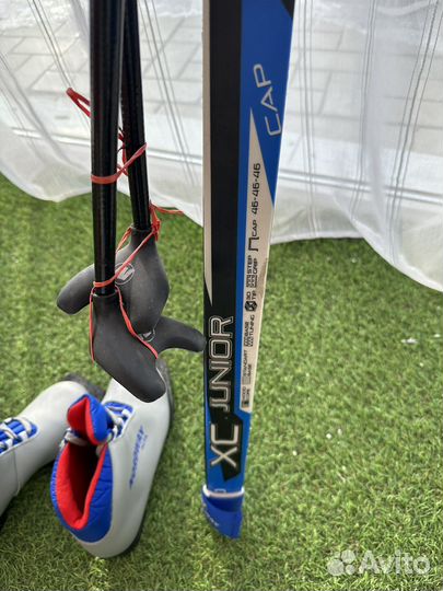 Беговые лыжи и ботинки