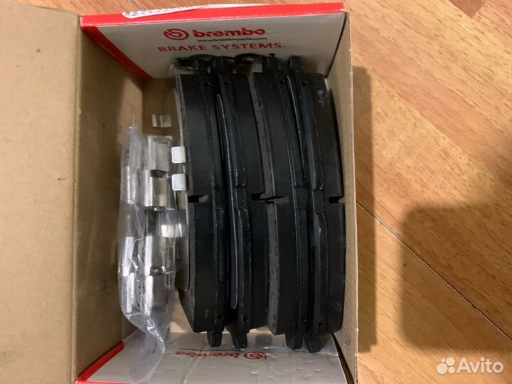P30086 brembo Комплект тормозных колодок