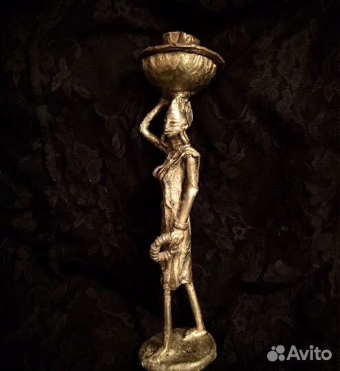 Статуэтка Бенин бронза Африка