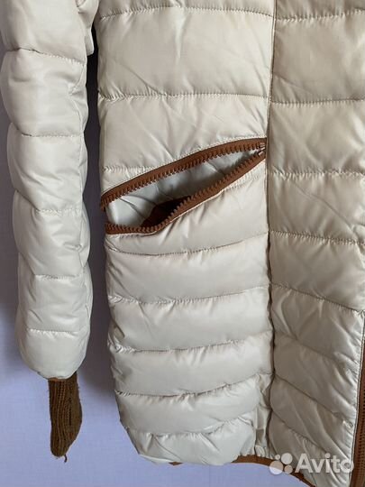 Пуховик женский + пояс + шарф