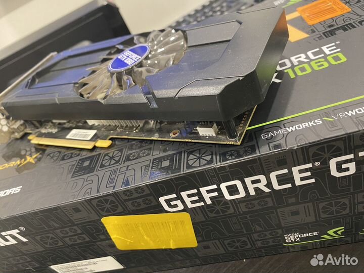 Видеокарта GeForce gtx 1060 6gb Palit