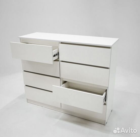 Комод Охта 1200.8 белый