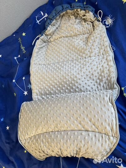 Конверт зимний на выписку