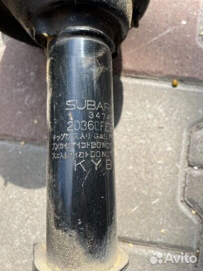 Оригинальные стойки Subaru WRX STI Spec C