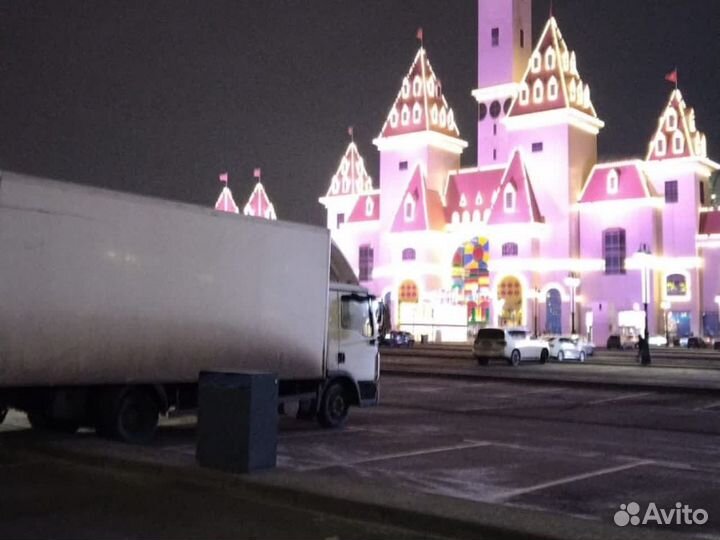 Грузоперевозки по городу гидроборт