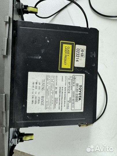 Магнитола camry 40