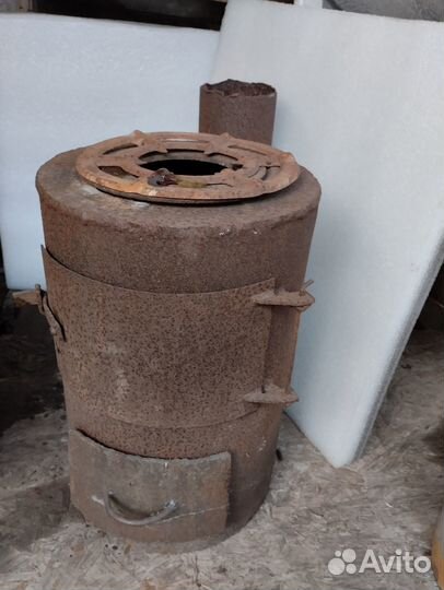 Печь буржуйка бу