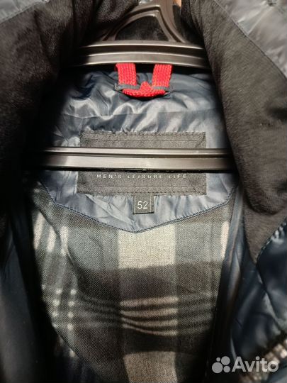 Мужская зимняя куртка парка 52