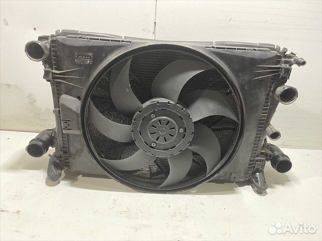 Касета радиаторов Мерседес w212 w204