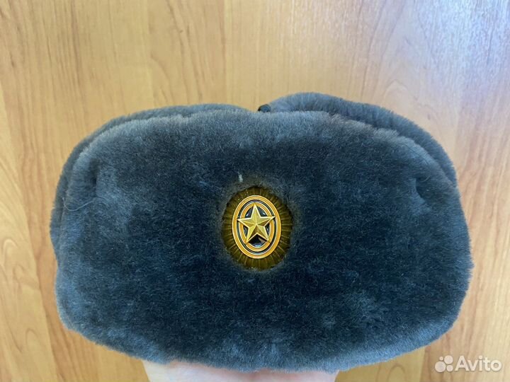Шапка ушанка белка уставная военная