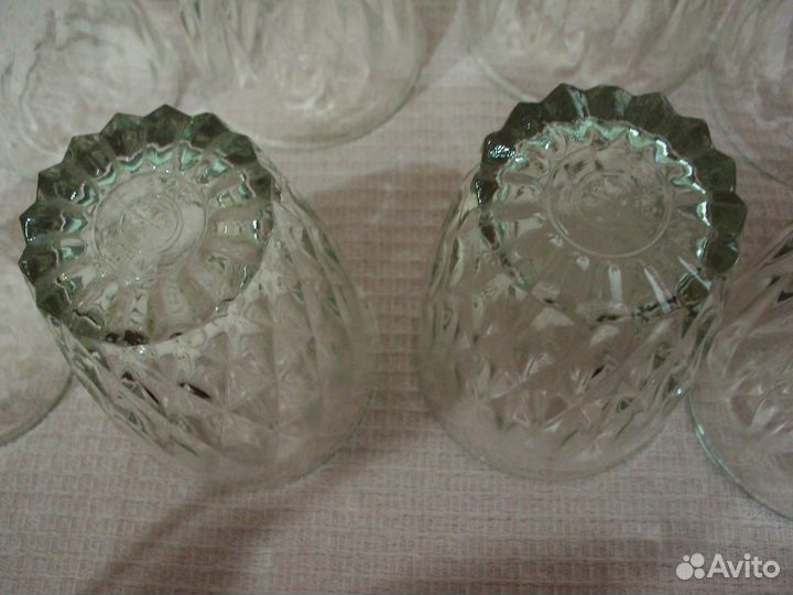 Стаканы и рюмки СССР Уршельск и Бор