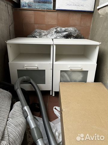 Тумбочка IKEA белая купить в Москве | Товары для дома и дачи | Авито