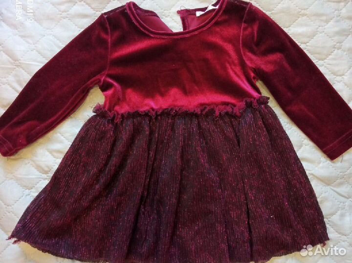 Вещи пакетом для девочки 74-80