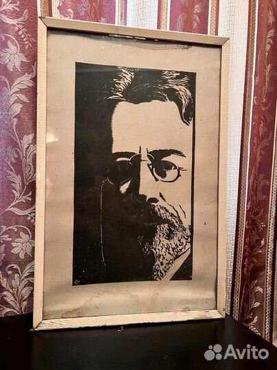 Картина Портрет чехова в авторском исполнении