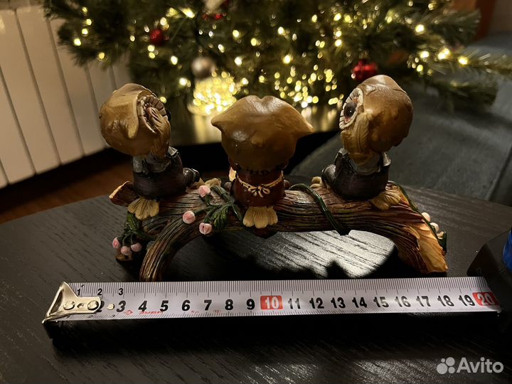 Статуэтка три совы 