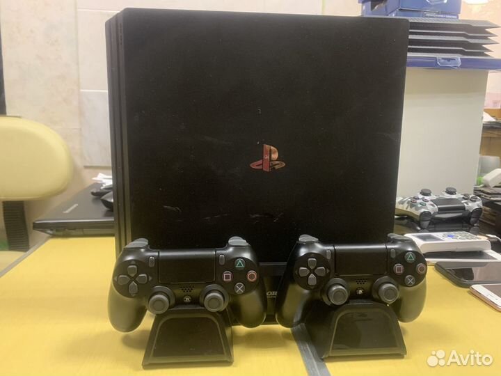 Подставка PS4 Pro + док станция