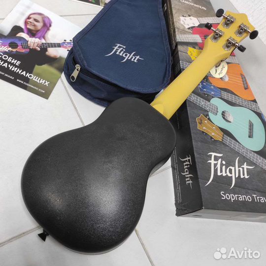 Укулеле flight сопрано новая с чехлом