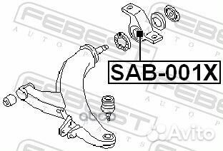 Сайлентблок (задний) переднего рычага LR subaru