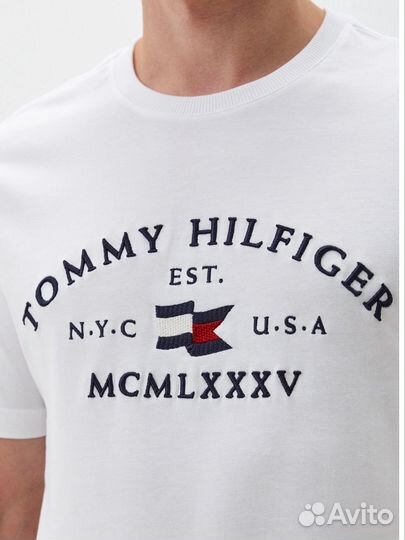 Tommy hilfiger XL футболка мужская