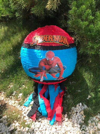 Пиньята Человек Паук 60 см В наличии