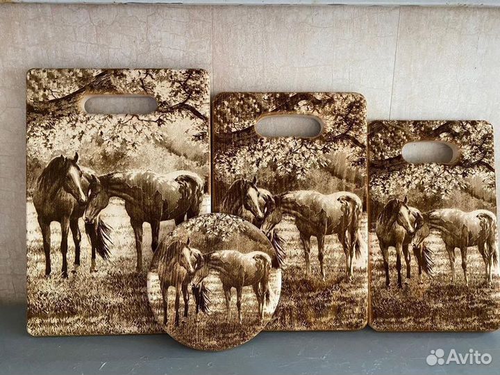 Доска разделочная из кедра