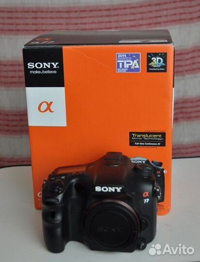 Фотоаппарат sony a77
