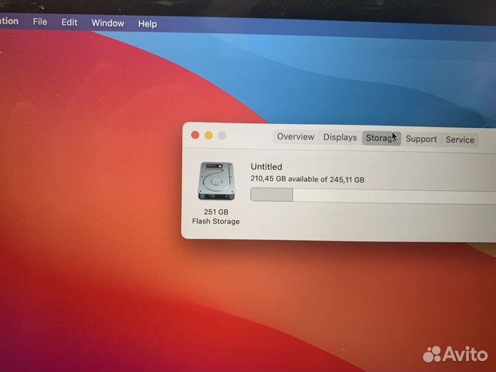 MacBook AIR M1 2020 Space Gray