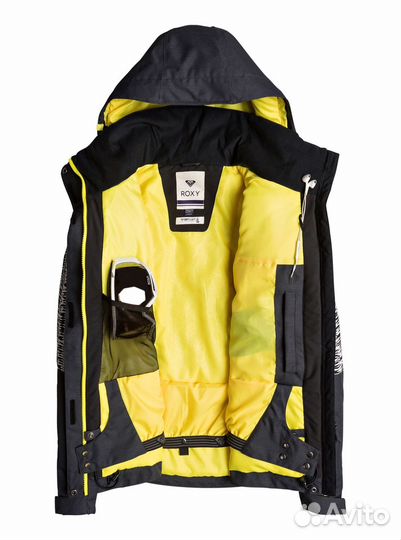 Новая женская куртка roxy Jetty true black savanna