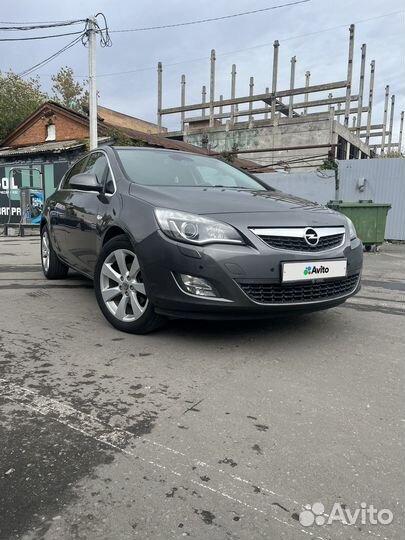 Opel Astra 1.6 AT, 2010, 155 000 км
