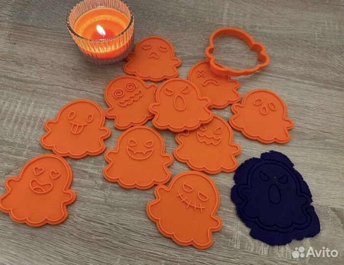Набор 10 шт. Формы для печенья 