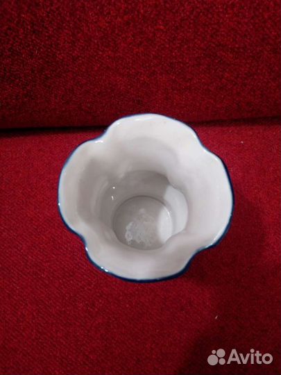 Гжель разная. Ваза, салфетница, статуэтки