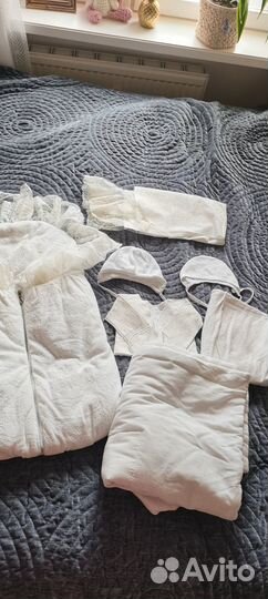 Комплект на выписку на весну,лето,осень