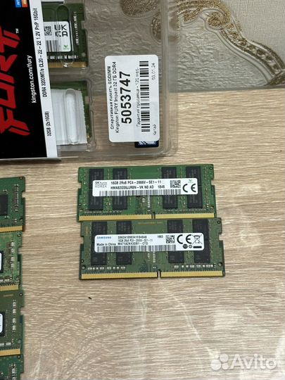 Оперативная память для ноутбука ddr4 32gb