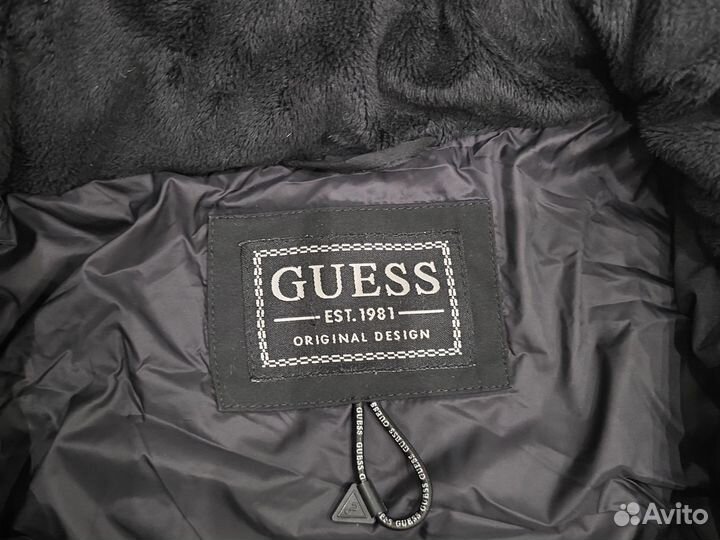 Пуховик женский guess