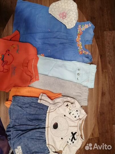 Детские вещи для девочек пакетом на год