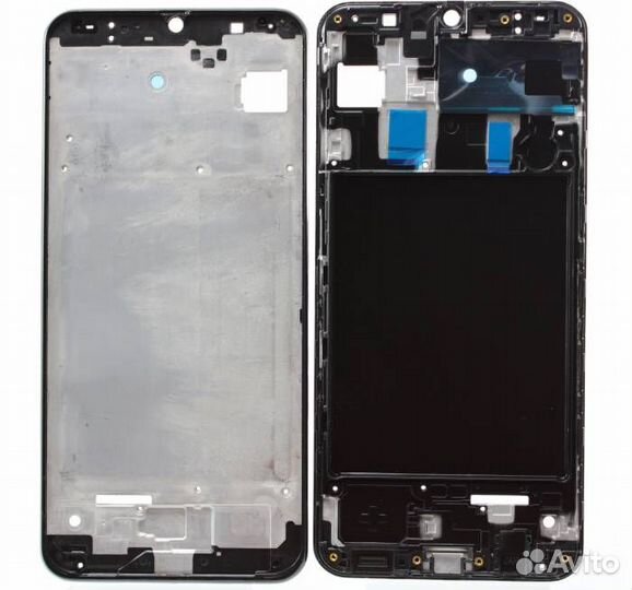 Рамка дисплея для Samsung A305F A30 Черная