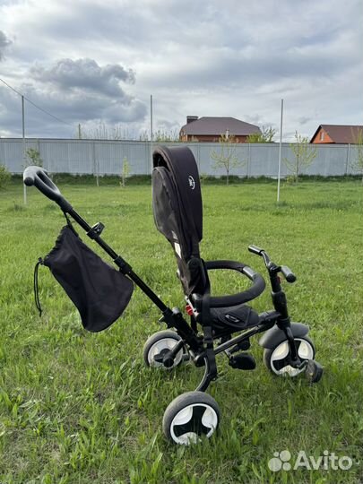 Детский велосипед с родительской ручкой